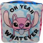 Stitch Coussin Cube Premium Lilo & Stitch Bleu