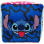 Stitch Coussin Cube Premium Lilo & Stitch Bleu