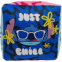 Stitch Coussin Cube Premium Lilo & Stitch Bleu