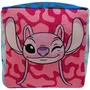 Stitch - Coussin décoratif cube premium Lilo & Stitch en microfibre 25 x 25 x 25 cm - Licence Disney