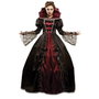 My Other Me Déguisement Vampire De Luxe avec Robe, Jupon et Col - XXL