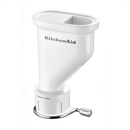 Kitchenaid 5KSMPEXTA Pasta Maker, Prensadora de Pasta Gourmet avec 6 Moules Interchangeables, Coupe-Pâte Métallique et Boîte de Stockage