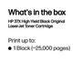 HP Cartouche de toner 37X noir CF237X grande capacité