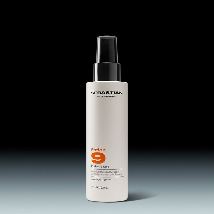 Sebastian Professionals Potion 9 - Spray coiffant léger fixant, hydratant et brillant pour cheveux fins - 150 ml