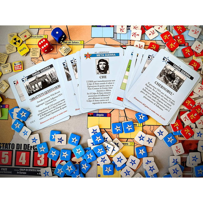 Devir Twilight Struggle : La Guerra Fría - Jeu de société stratégique de la Guerre Froide, 2 joueurs, PEGI 14 Devir Twilight Struggle : La Guerra Fría - Jeu de société stratégique de la Guerre Froide, 2 joueurs, PEGI 14