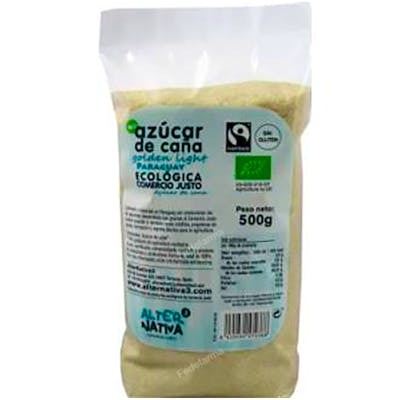 ALTERNATIVA 3 Azúcar de Caña Golden Light ECO 500g ALTERNATIVA 3 Azúcar de Caña Golden Light ECO 500g