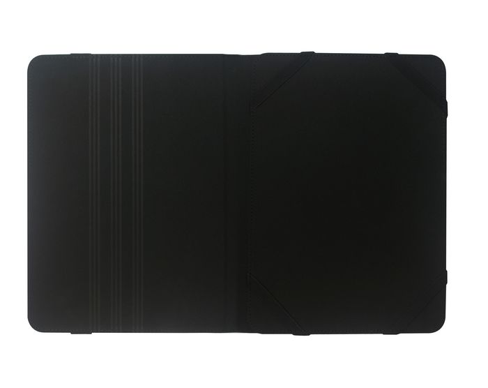 eSTUFF Fresno Étui universel en simili-cuir avec fonction support pour tablette 9-10,1 pouces - Noir