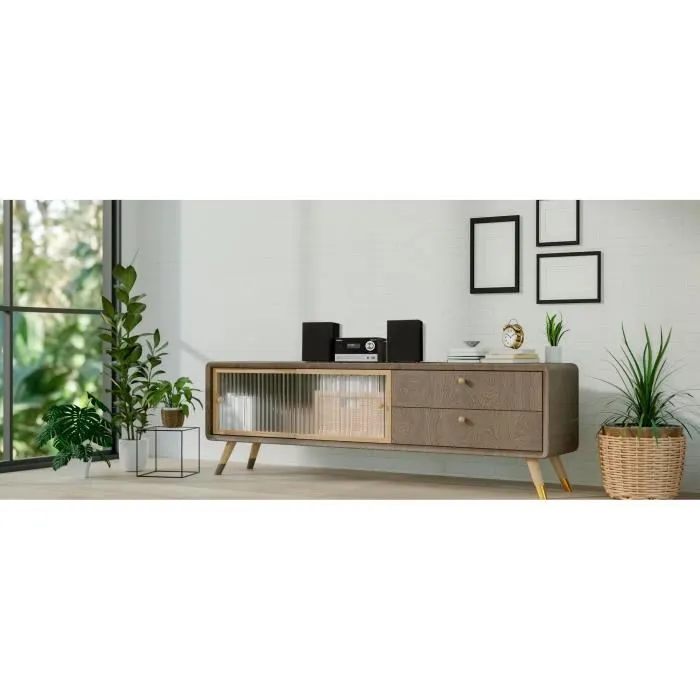 Medion Mini Chaîne HiFi DAB/PLL UKW - Lecteur CD - Bluetooth 5.3