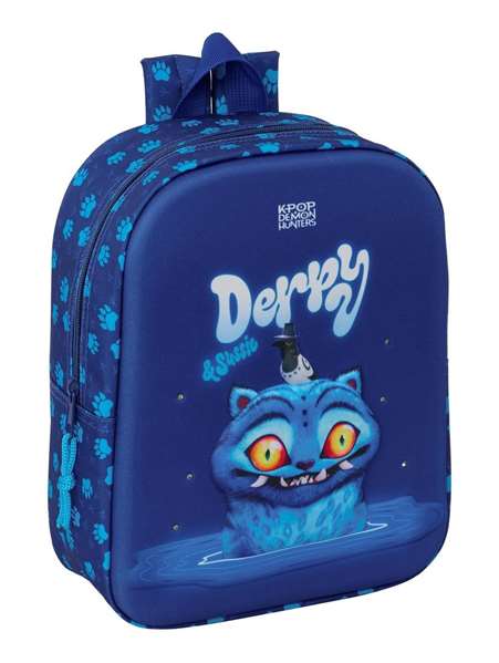 Safta Sac à dos de garderie 3D avec LED K-Pop Demon Hunters "Derpy" Safta Sac à dos de garderie 3D avec LED K-Pop Demon Hunters "Derpy"