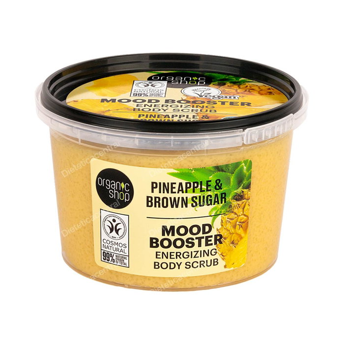 ORGANIC SHOP Exfoliant Corporel Énergisant Mood Booster à l'Ananas et Sucre Brun ORGANIC SHOP Exfoliant Corporel Énergisant Mood Booster à l'Ananas et Sucre Brun