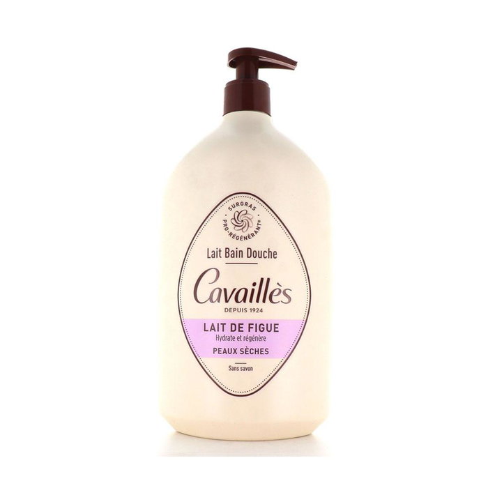Roge Cavaillez - Gel Bain et Lait Corps à la Figue, Flacon de 1000ml Roge Cavaillez - Gel Bain et Lait Corps à la Figue, Flacon de 1000ml