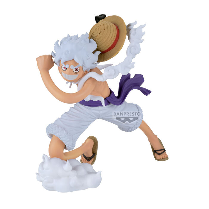 BANPRESTO Figure Grandista One Piece - Monkey D. Luffy Gear 5 - Statue de collection - 22 cm BANPRESTO Figure Grandista One Piece - Monkey D. Luffy Gear 5 - Statue de collection - 22 cm