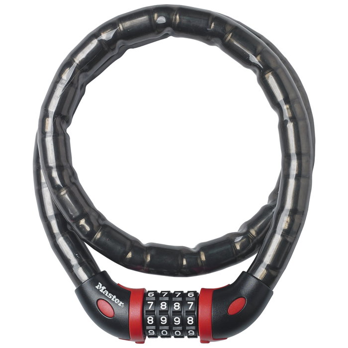 Master Lock Antivol Câble Blindé à Combinaison 8226EURDPRO Master Lock Antivol Câble Blindé à Combinaison 8226EURDPRO