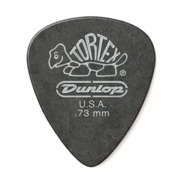 Dunlop Tortex Pitch Black Standard 0,73 mm (pack de 12)