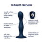 Gode Satisfyer Bleu foncé