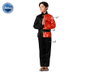 Atosa Déguisement Chinois Noir Oriental pour Enfant