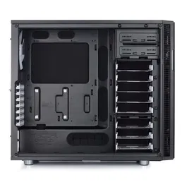 Boîtier PC Fractal Design Define R5 FD-CA-DEF-R5-BK - Moyen Tour ATX Noir - 2 Ventilateurs inclus, 2 Ports USB 3.0, 2 Ports USB 2.0, Audio