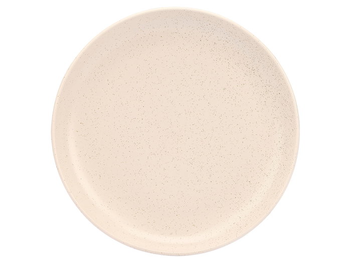 VESSIA Assiette plate mouchetée crème 26 cm (Lot de 24) VESSIA Assiette plate mouchetée crème 26 cm (Lot de 24)