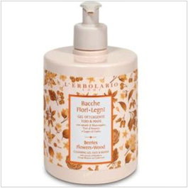L´ERBOLARIO Gel nettoyant visage et mains Baies et Fleurs 500ml