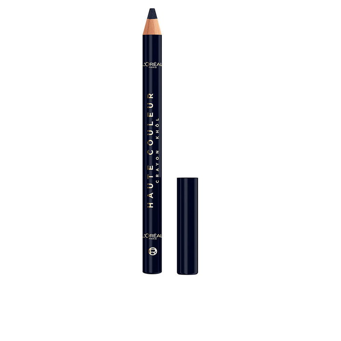 L'Oréal Paris Crayon Eyeliner Haute Couleur #Bleu Daim - Intensité 12h - Application précise et tenue longue durée - 1 unité L'Oréal Paris Crayon Eyeliner Haute Couleur #Bleu Daim - Intensité 12h - Application précise et tenue longue durée - 1 unité