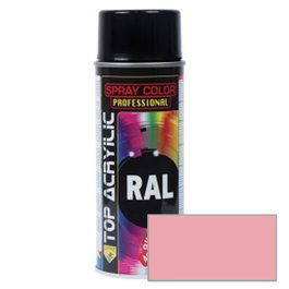 TOP ACRYLIC Spray Acrylique Rose Clair RAL-3015 400ml