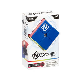 Goliath Nexcube 2x2 Classique 919899 - Cube de Speedcubing (Portable, Référence, Portugais, Espagnol) pour Enfants +8 Ans