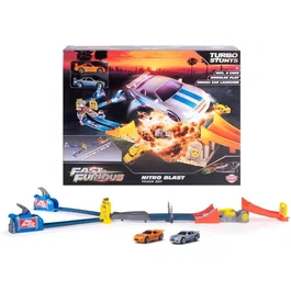 Dickie Toys Fast & Furious Piste Nitro Double piste de 148cm