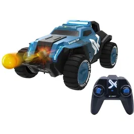 Silverlit - SHOOTING CAR - Voiture télécommandée à missile 1:14, 2,4 Ghz, rouge, 27 cm, pour enfants dès 6 ans, avec effets sonores et lumineux, vitesse 12 km/h