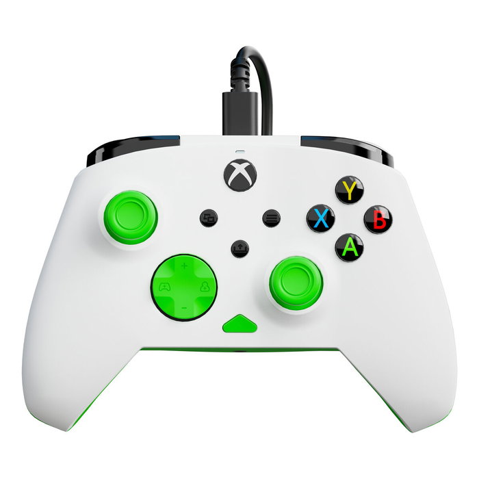 Turtle Beach Rematch Core - Manette de jeu filaire RGB - Blanc / Vert