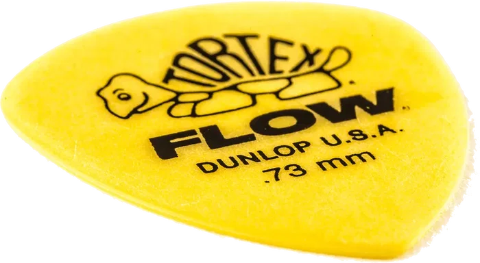 DUNLOP Pack de 12 médiators Tortex® Flow® - 0,73 mm DUNLOP Pack de 12 médiators Tortex® Flow® - 0,73 mm