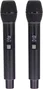 ALGAMAUDIO Enceinte portable active TR12-BT Bluetooth 120W 12 pouces avec 2 micros UHF et télécommande
