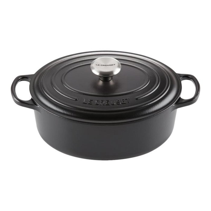 Le Creuset Signature Roaster ovale 31 cm noir