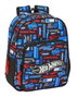 Safta Mochila Infantil Adapt Carro Hot Wheels, Sac à Dos Enfant pour Voitures Jouets, 27 x 33 x 10 cm