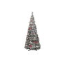 Sapin de Noël Home ESPRIT Blanc Rouge PVC Enneigé