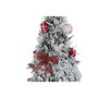 Sapin de Noël Home ESPRIT Blanc Rouge PVC Enneigé