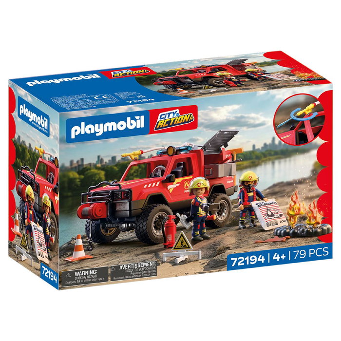 PLAYMOBIL Todo-Terrain Contre les Incendies 72194 PLAYMOBIL Todo-Terrain Contre les Incendies 72194