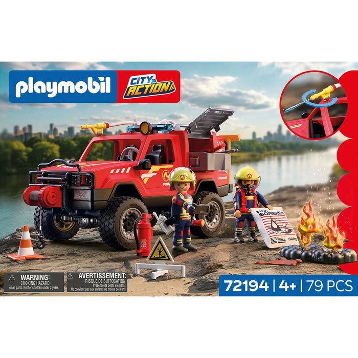 PLAYMOBIL Todo-Terrain Contre les Incendies 72194 PLAYMOBIL Todo-Terrain Contre les Incendies 72194