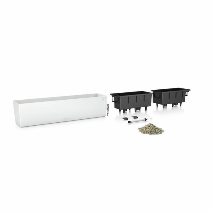 Lechuza Jardinière Balconera Color 80 ALL-IN-ONE Blanc Lechuza Jardinière Balconera Color 80 ALL-IN-ONE Blanc