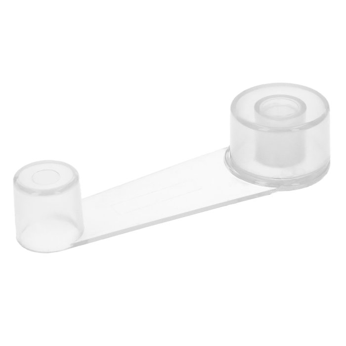 WOLFPACK LINEA PROFESIONAL Butée de porte adhésive transparente avec retenue rotative WOLFPACK LINEA PROFESIONAL Butée de porte adhésive transparente avec retenue rotative