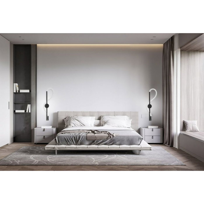 Activejet Applique LED AJE-GINO Noir