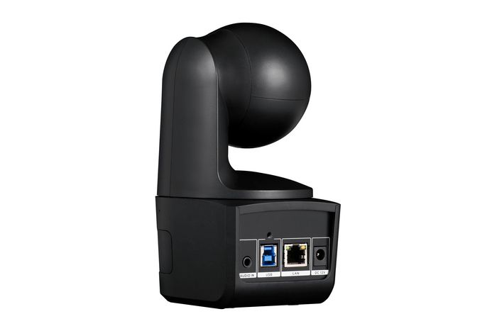 AVer DL10 Caméra de suivi pour enseignement à distance avec IA, 2 Mpx, HD, zoom optique x3 et total x6, micro à suppression de bruit, commande gestuelle, portable