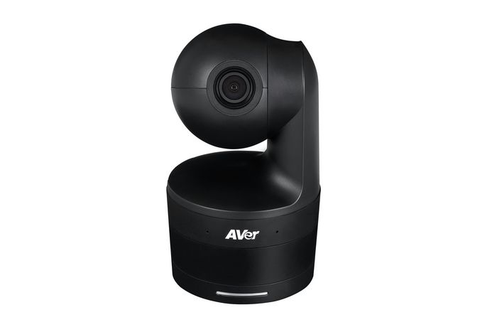 AVer DL10 Caméra de suivi pour enseignement à distance avec IA, 2 Mpx, HD, zoom optique x3 et total x6, micro à suppression de bruit, commande gestuelle, portable