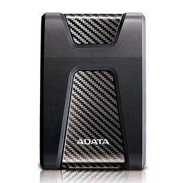 ADATA HD650 Disque Dur Externe Portable 1 To USB 3.1 Noir - Résistant aux chocs, Indicateur LED