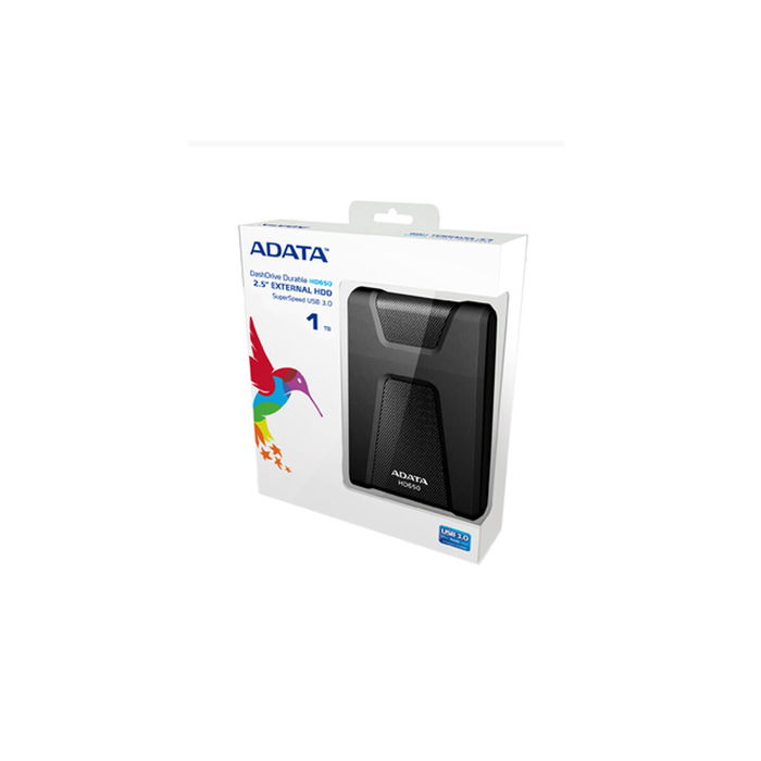 Disque Dur Externe Adata HD650 Noir 1 TB HDD