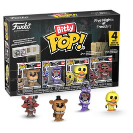 Funko Bitty POP! Vinyl Series 6 - Lot de 4 figurines Five Nights at Freddy's