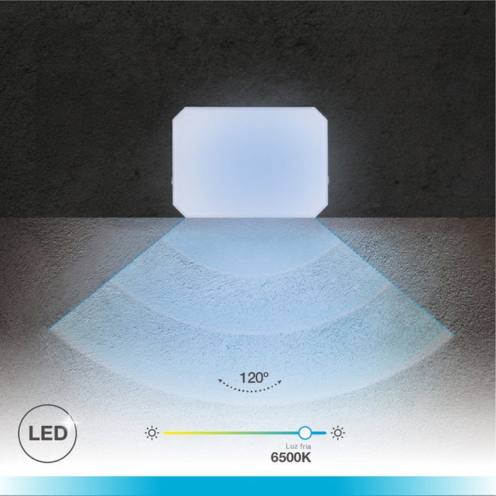 GSC Evolution Projecteur LED Sulevai 30W 6500K Noir GSC Evolution Projecteur LED Sulevai 30W 6500K Noir