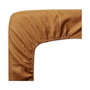P'Tit Dodo Drap housse en jersey Caramel, 70 x 140 cm