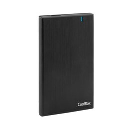 Coolbox A-2540 Carcasse Disque Dur Externe 2.5" Noir USB 3.0 pour HDD SSD SATA