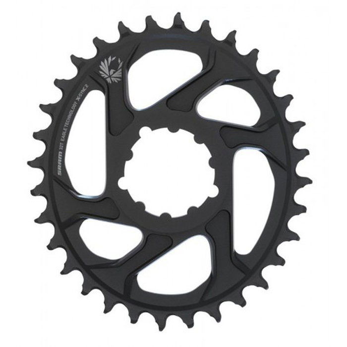 SRAM Plateau Eagle Oval X-SYNC 32D Direct Mount 6mm Negro SRAM Plateau Eagle Oval X-SYNC 32D Direct Mount 6mm Negro