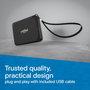 Crucial X9 Portable SSD 4 To - Disque dur SSD externe portable - USB Type-C 3.2 Gen 2 - Résistant aux chocs - Vitesse jusqu'à 1050 Mo/s